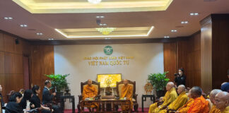 Cục trưởng Cục Tôn giáo Thái Lan thăm Chư tôn đức Hội đồng Chứng Minh GHPGVN, BTS GHPGVN TPHCM