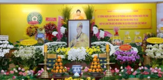 Trang nghiêm tổ chức Lễ tưởng niệm Đại lão Hòa thượng Thích Trí Thủ