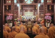 Ban Trị sự GHPGVN TP.HCM đảnh lễ, tưởng niệm Tổ Liễu Ngọc tại Tổ đình Hội Phước