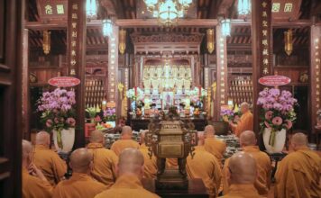 Ban Trị sự GHPGVN TP.HCM đảnh lễ, tưởng niệm Tổ Liễu Ngọc tại Tổ đình Hội Phước