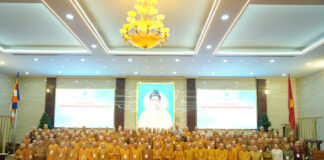 Phái đoàn Hội Phật giáo Hoa Tăng thế giới thăm BTS GHPGVN TP.HCM