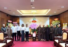 Phòng An ninh Nội địa Công an TP.HCM thăm, chúc mừng Đại lễ Phật đản PL.2570 – DL.2026