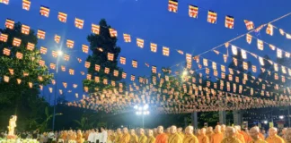 BTS TP trang nghiêm tổ Đại lễ Phật đản Phật lịch 2570 tại chùa Hội An