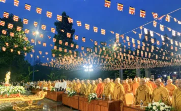 BTS TP trang nghiêm tổ Đại lễ Phật đản Phật lịch 2570 tại chùa Hội An