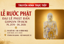 Truyền hình trực tiếp lễ rước Phật đại lễ Phật đản GHPGVN TP.HCM PL.2570 – DL.2026