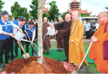 Phật giáo TP.HCM hưởng ứng Ngày Môi trường thế giới 2026 với công trình “Vườn cây Đại đoàn kết”
