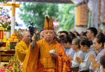 Khai đàn Lễ tưởng niệm và kỳ siêu các liệt sĩ, đồng bào yêu nước tại Công viên Lê Thị Riêng