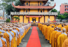 Trang nghiêm tưởng niệm 63 năm ngày Bồ-tát Thích Quảng Đức vị pháp thiêu thân tại Tháp Đa Bảo
