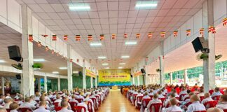 10 trường hạ phường Phú Mỹ và phường Tân Hải tập trung nghe phổ biến chủ trương, chính sách về công tác tôn giáo