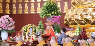 Trai đàn tưởng niệm Anh hùng Liệt sĩ và đồng bào tử nạn tại Học viện Phật giáo Việt Nam TP.HCM