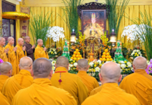 Dâng hương tưởng niệm Trưởng lão Hòa thượng Thích Tịnh Hạnh