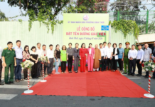 Gắn biển tên đường Giác Viên, góp phần phát huy giá trị di sản Phật giáo